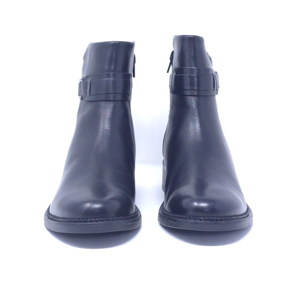 Clarks Collection Maye Bella Ankle Boot, Black Leather, 7.5 Medium US - Picture 3 of 13